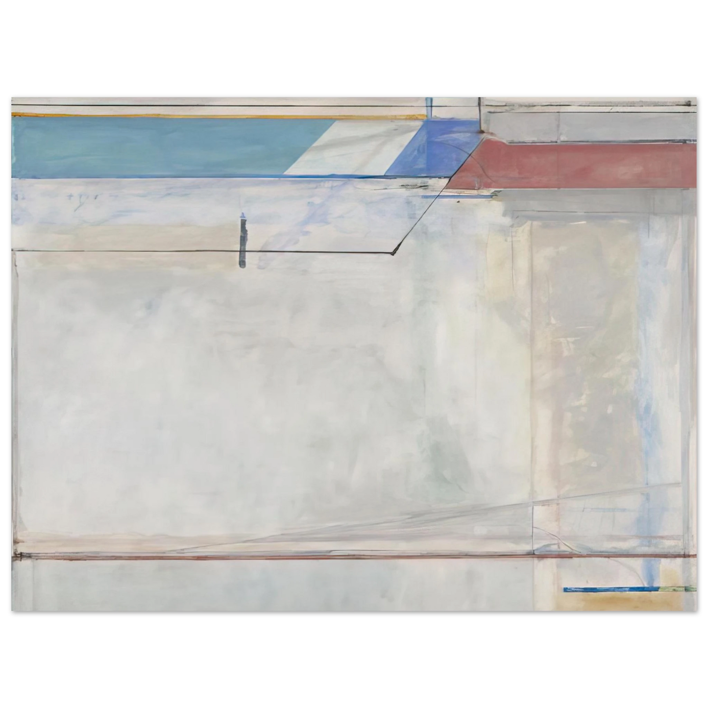 Richard Diebenkorn - Ocean Park #63 75x100 cm / 30x40inches Fine Art Poster