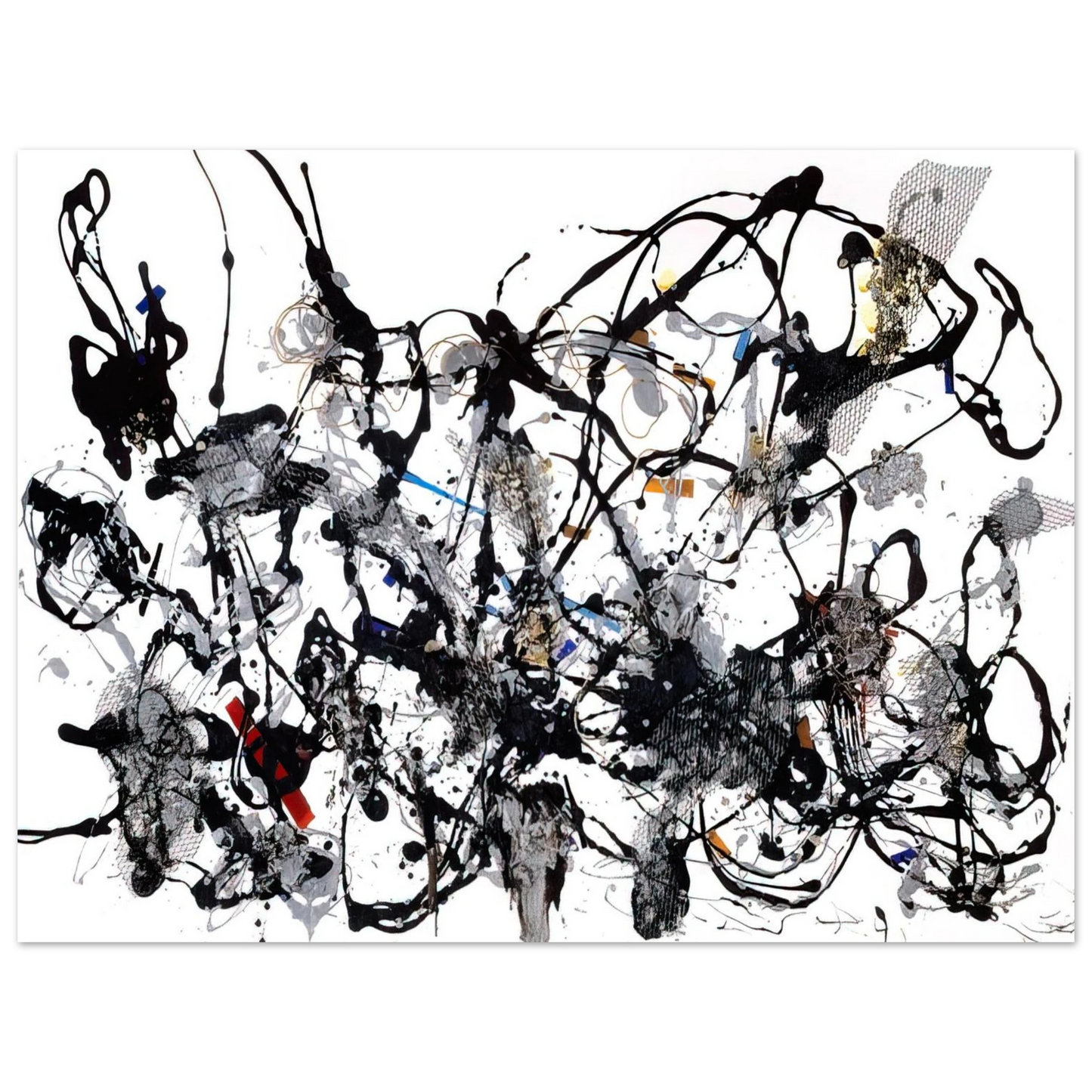 Jackson Pollock - NUMBER 29 1950 75x100 cm / 30x40inches Fine Art Poster