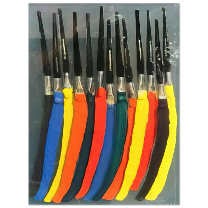 Arman - Paintbrushes V - 1991 75x100 cm / 30x40inches Fine Art Poster
