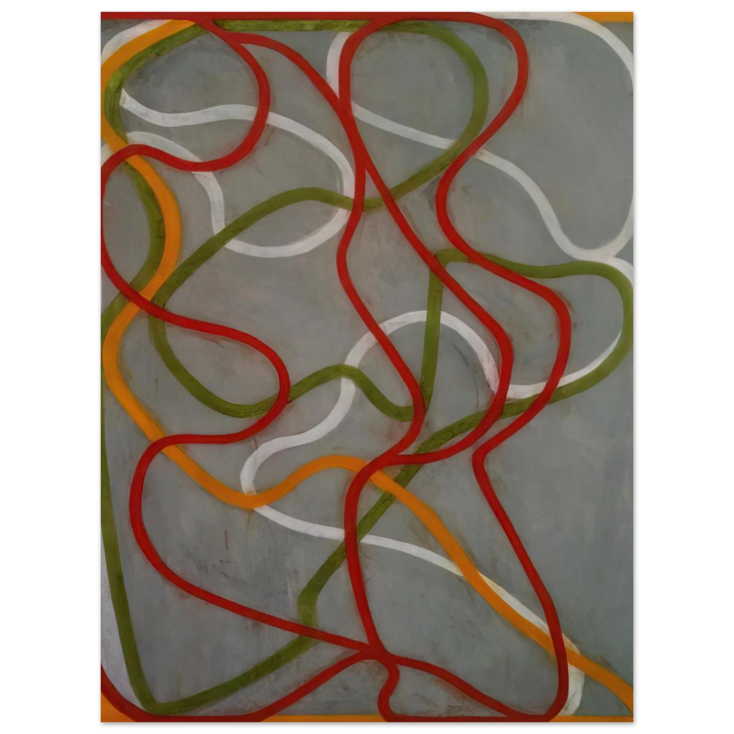 Brice Marden - The Attended - 1999 75x100 cm / 30x40inches Fine Art Poster