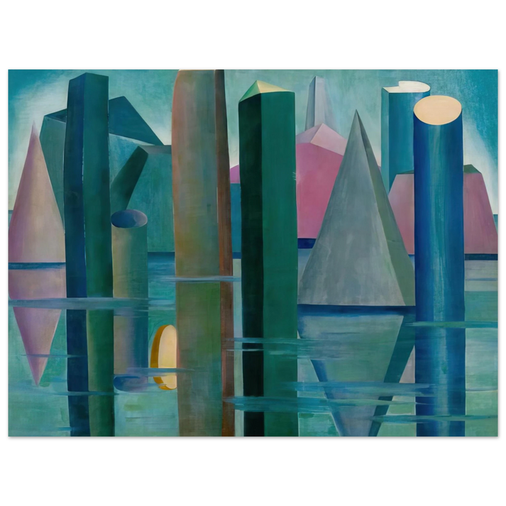 Tarsila do Amaral - Calmaria II 75x100 cm / 30x40inches Fine Art Poster