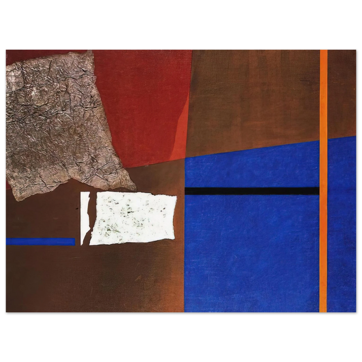 Enrico Prampolini - ASTRAZIONE PLASTICA 1954 75x100 cm / 30x40inches Fine Art Poster