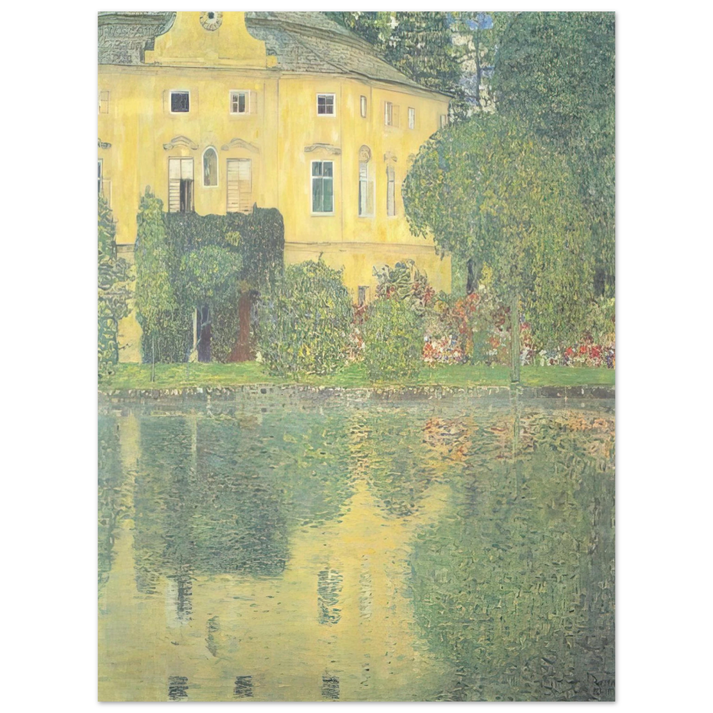 Gustav Klimt - SCHLOSS KAMMER ON THE ATTERSEE IV 75x100 cm / 30x40inches Fine Art Poster