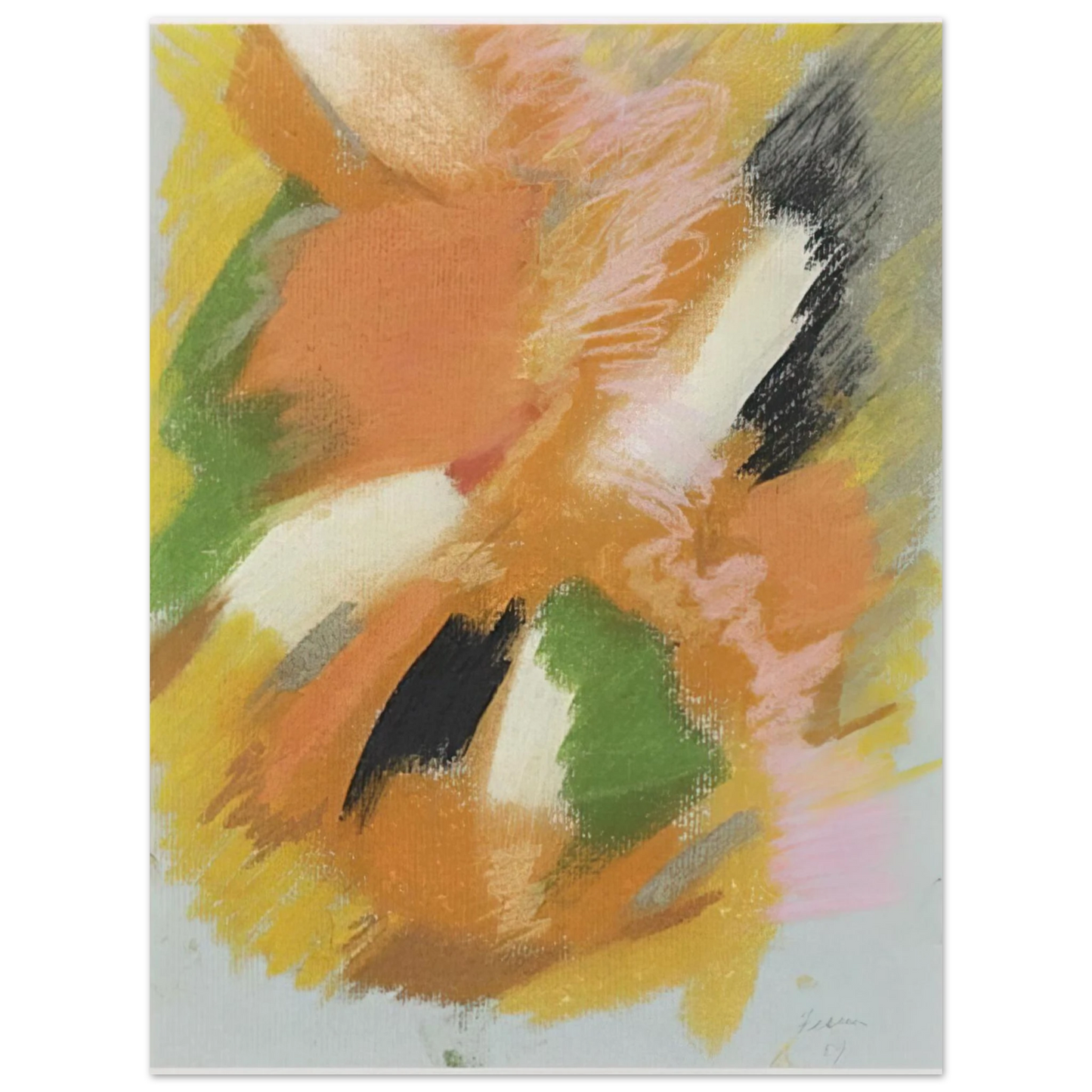 John Ferren - Untitled - 1959 75x100 cm / 30x40inches Fine Art Poster