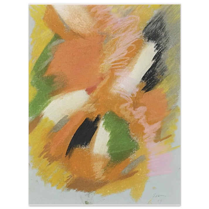 John Ferren - Untitled - 1959 75x100 cm / 30x40inches Fine Art Poster