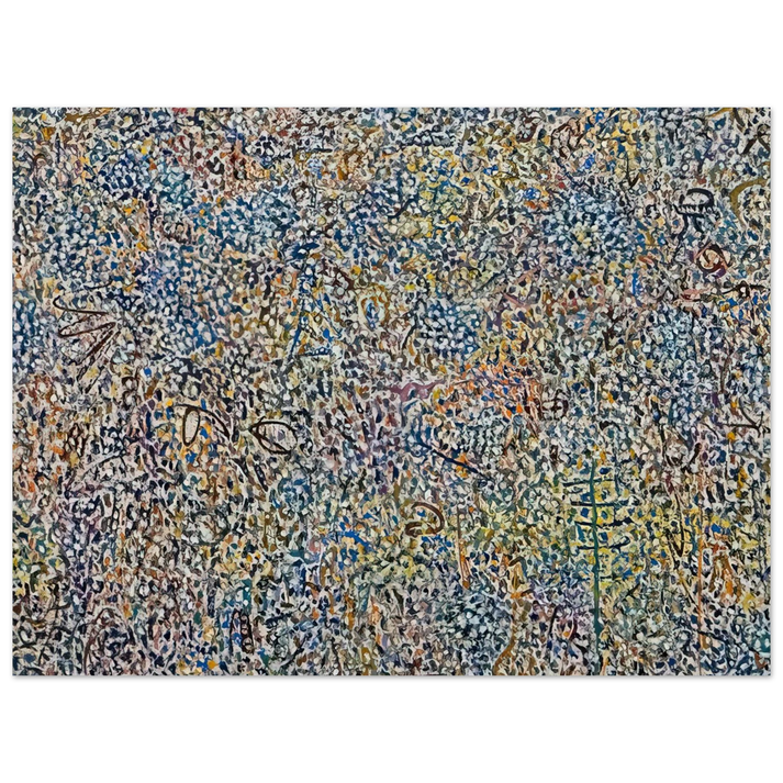 Richard Pousette-Dart - Presence Amaranth Garden 75x100 cm / 30x40inches Fine Art Poster