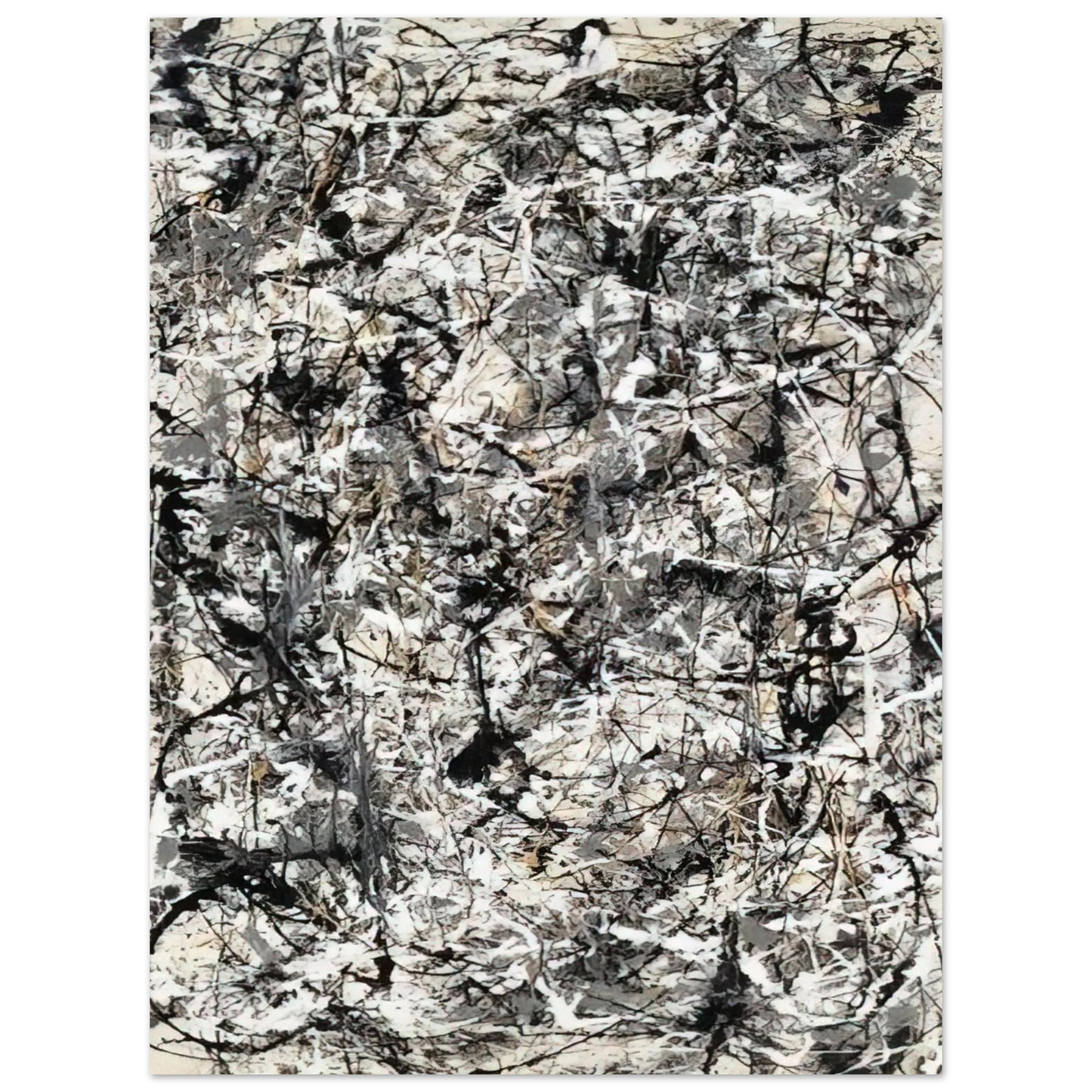 Jackson Pollock - CATHEDRAL 1947 75x100 cm / 30x40inches Fine Art Poster
