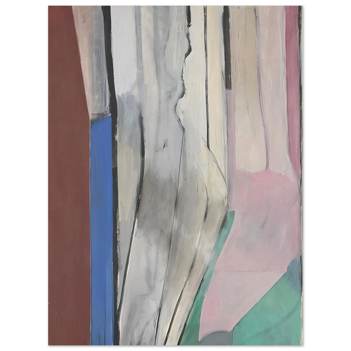 Richard Diebenkorn - Ocean Park #6 75x100 cm / 30x40inches Fine Art Poster