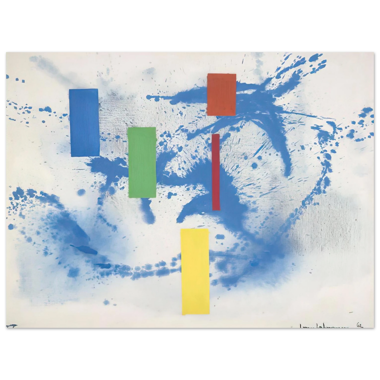 Hans Hofmann - Love Poem 75x100 cm / 30x40inches Fine Art Poster