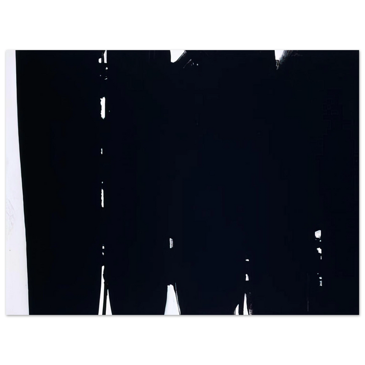 Pierre Soulages - Peinture 220 x 366 cm, 14 mai 1968 - 1968 75x100 cm / 30x40inches Fine Art Poster