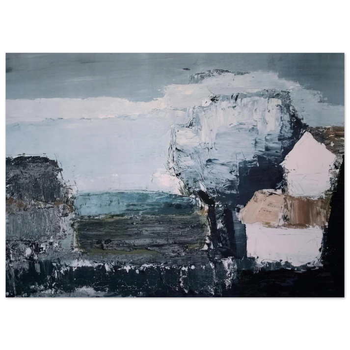 Nicolas de Stael - Paysage méditerranéen - 1953 Fine Art Poster