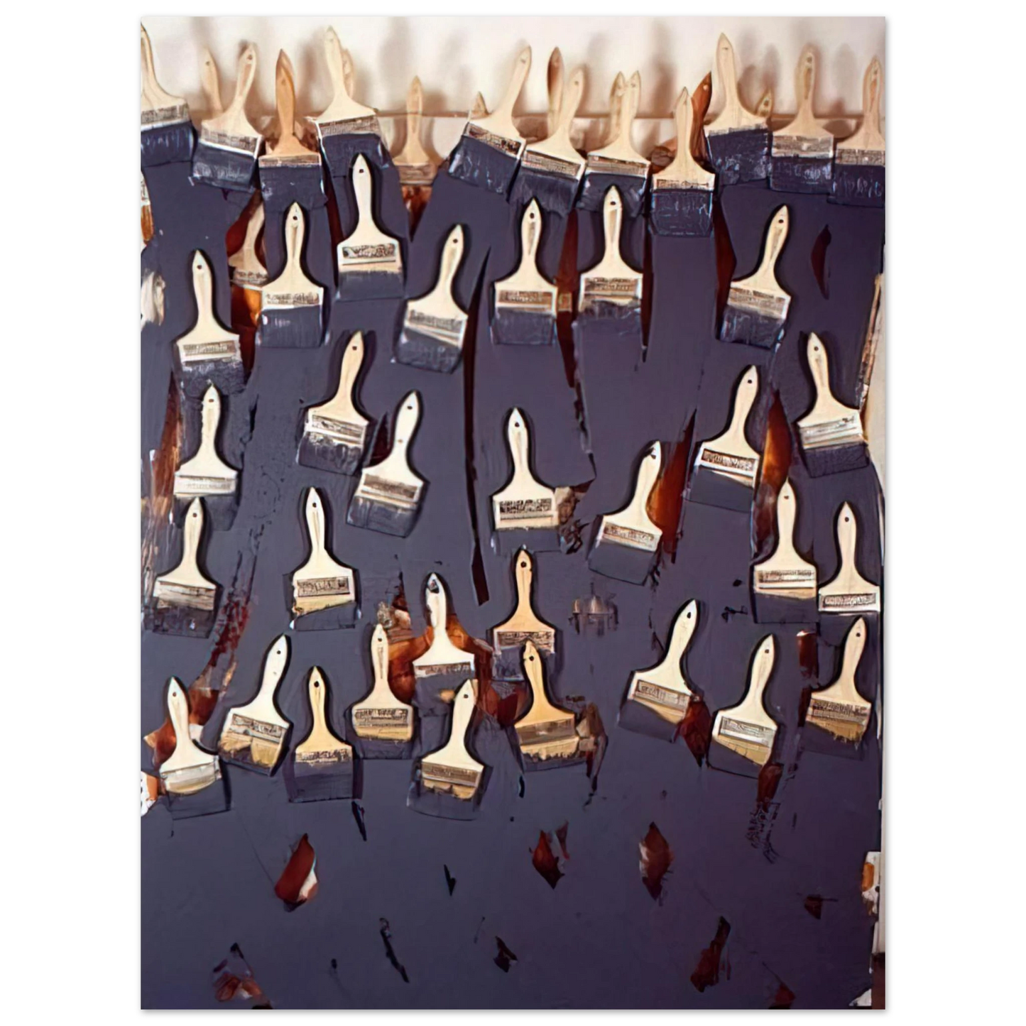 Arman - Untitled - 2000 75x100 cm / 30x40inches Fine Art Poster