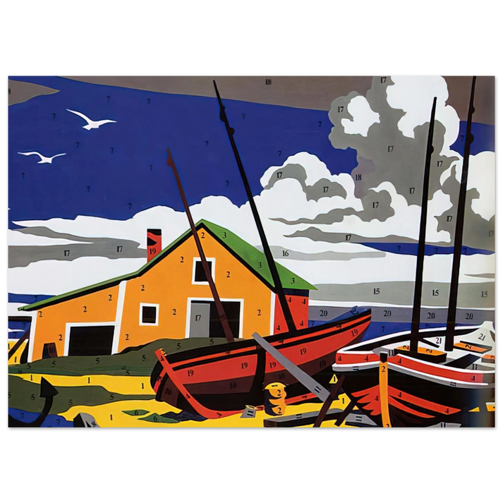 Andy Warhol - Do It Yourself Seascape Fine Art Poster