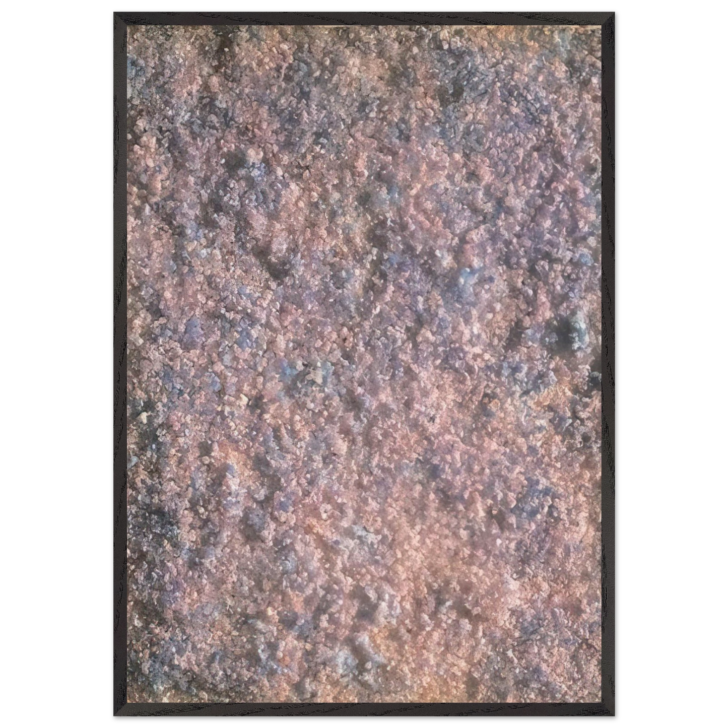 Achrome - 1960 - Piero Manzoni 70x100 cm / 28x40 inches Framed Art Print – Black Wooden Frame