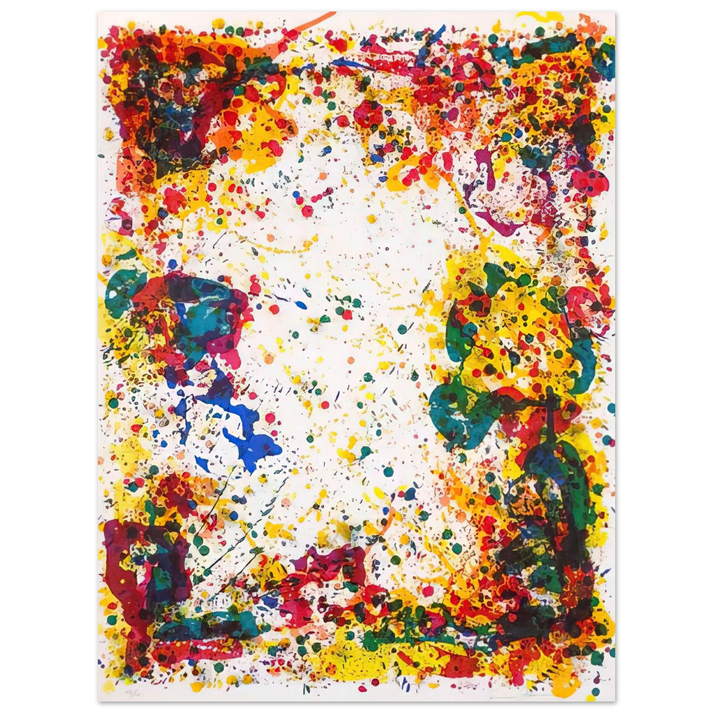 Sam Francis - Freshet 75x100 cm / 30x40inches Fine Art Poster