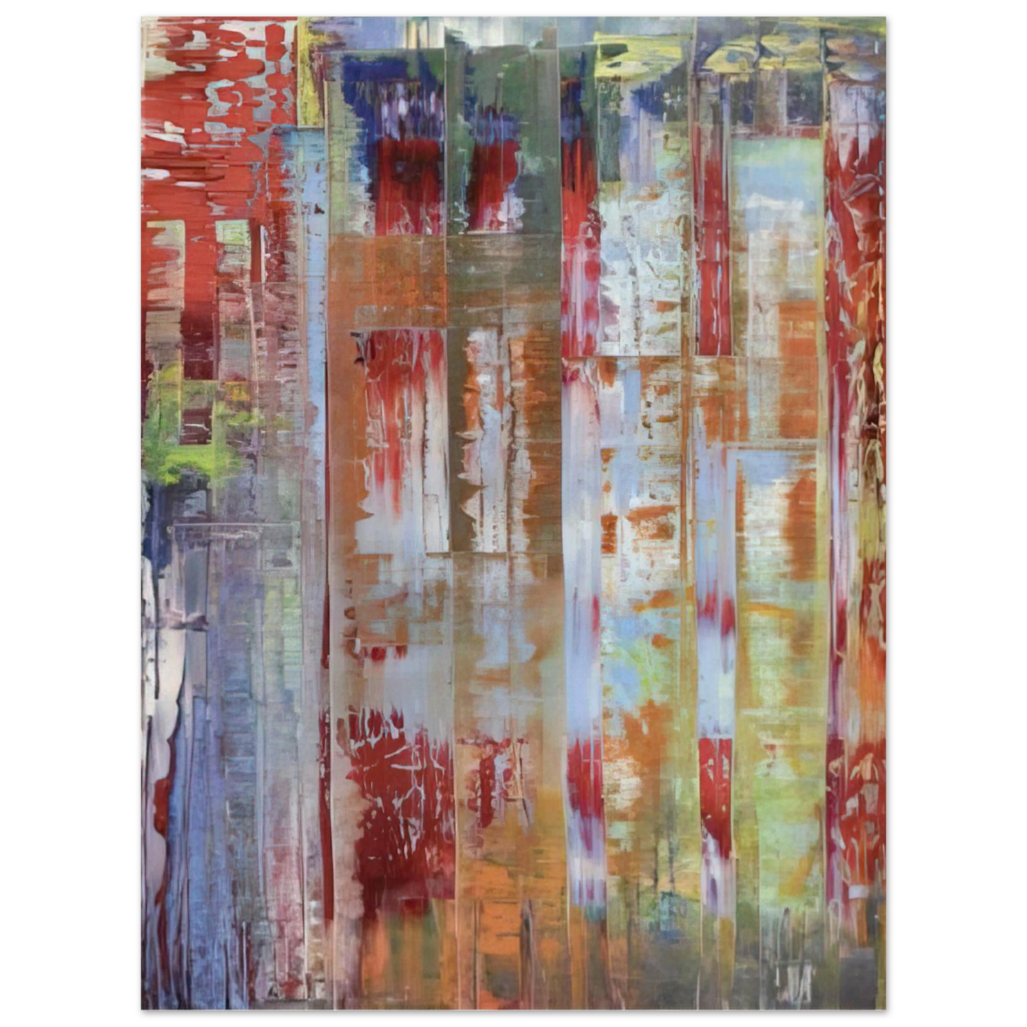 Gerhard Richter - ABSTRACT BILDING 75x100 cm / 30x40inches Fine Art Poster