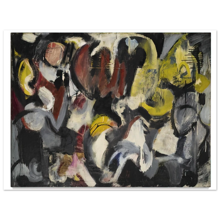 Grace Hartigan - Months and Moons 75x100 cm / 30x40inches Fine Art Poster