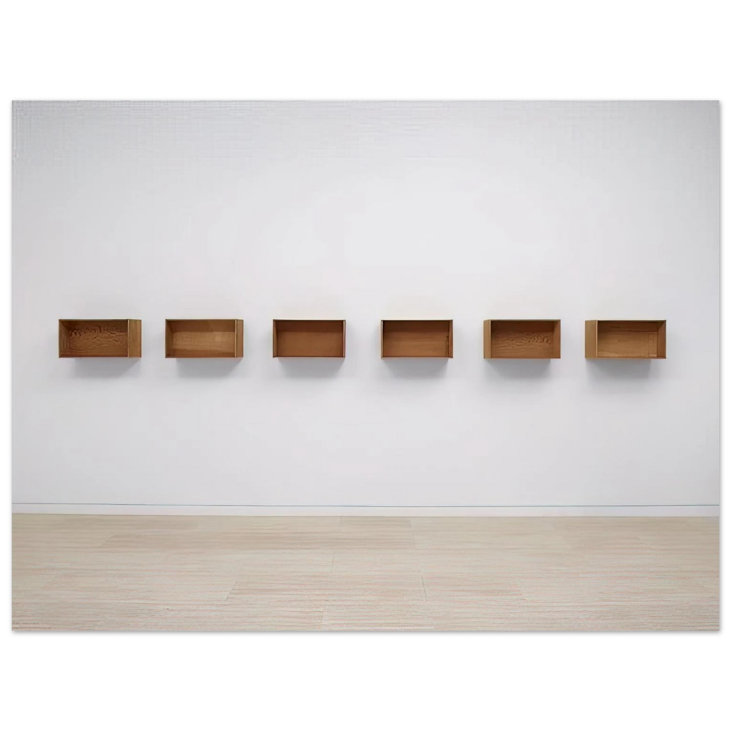 Donald Judd - Untitled - 1975 75x100 cm / 30x40inches Fine Art Poster