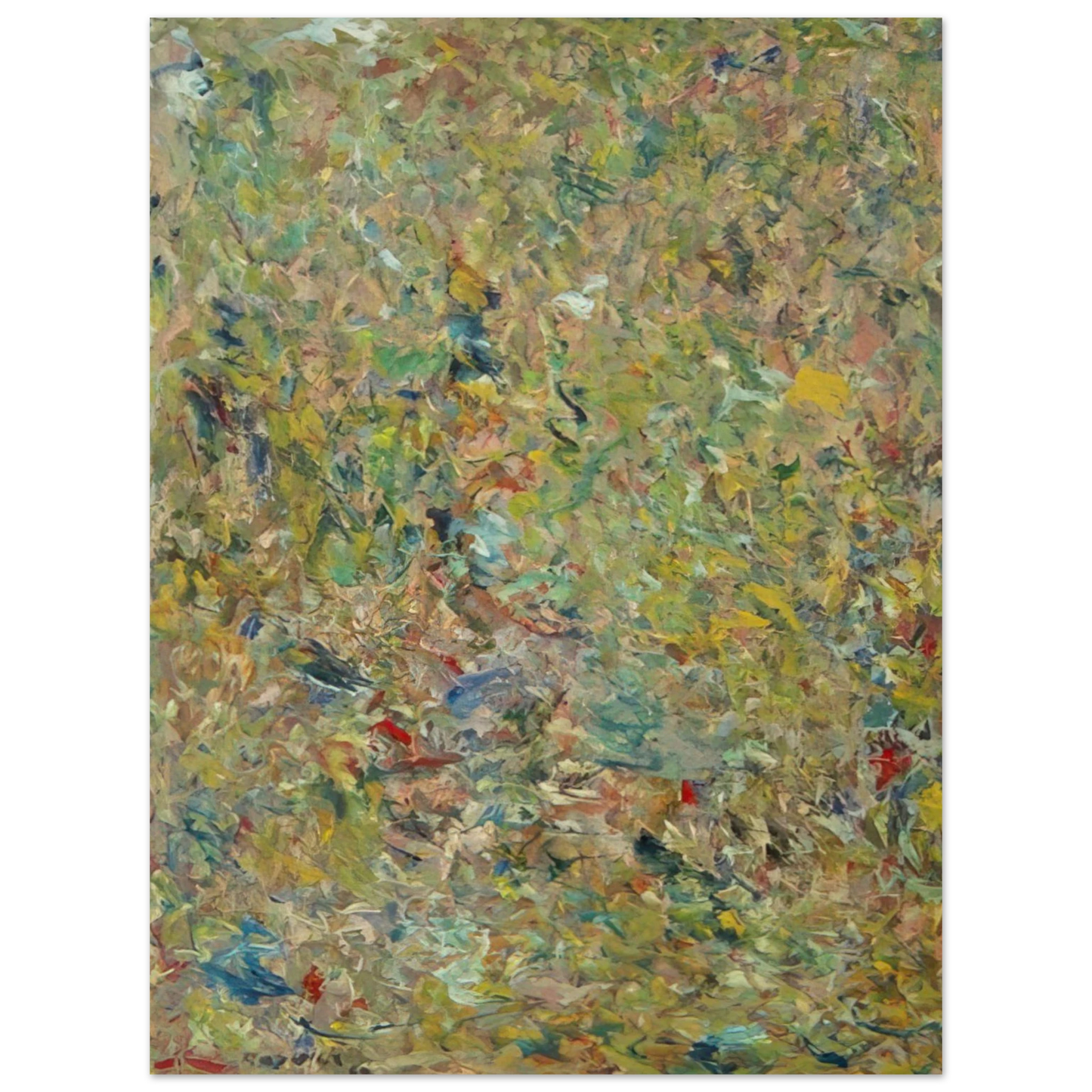 Milton Resnick - UNTITLED 1960 1 75x100 cm / 30x40inches Fine Art Poster
