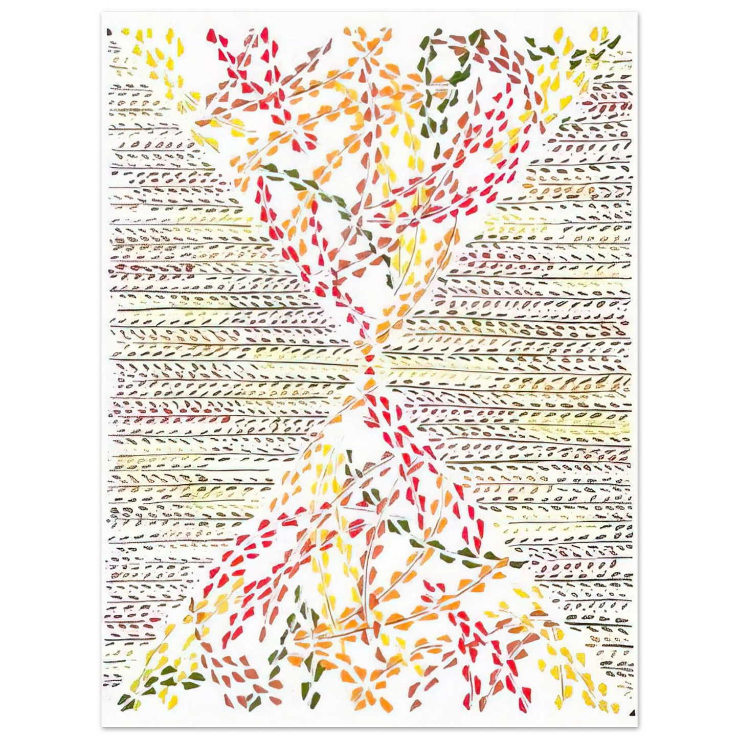 Sonia Delaunay - %D1%81OULEURS IDEES 1 75x100 cm / 30x40inches Fine Art Poster