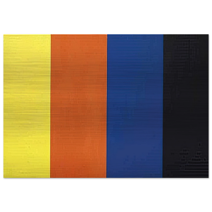 Untitled farbfeld - 1986 - Gunther Forg Brushed Aluminum Print - 70x100 cm / 28x40 inches | Gunther Forg Aluminum Print | Gunther Forg Prints