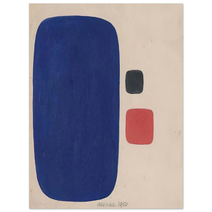 Bruno Munari - Composizione - 1950 75x100 cm / 30x40inches Fine Art Poster