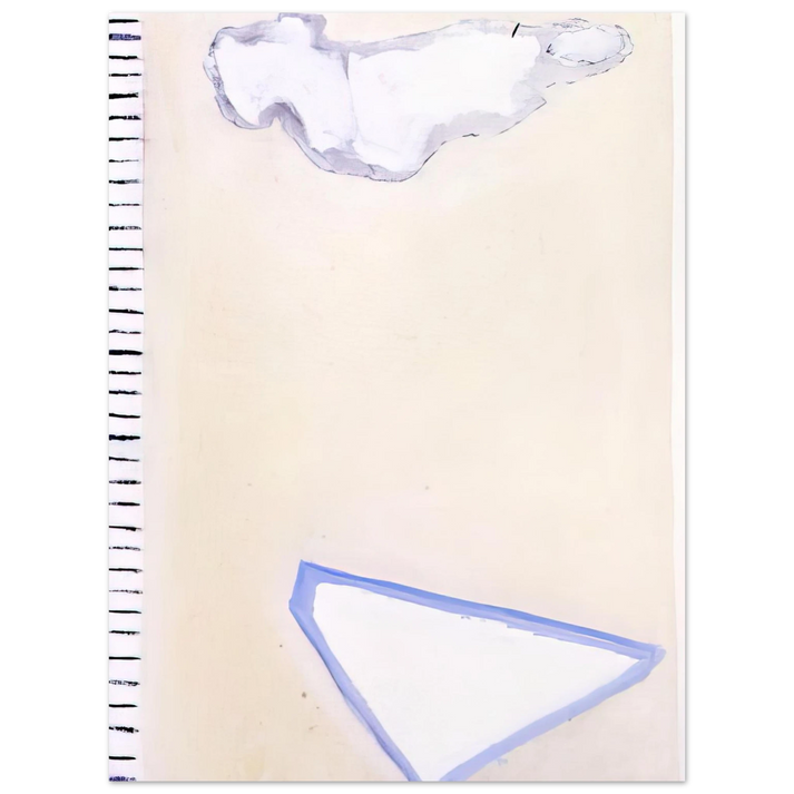 Raoul De Keyser - Trap - 2006 75x100 cm / 30x40inches Fine Art Poster