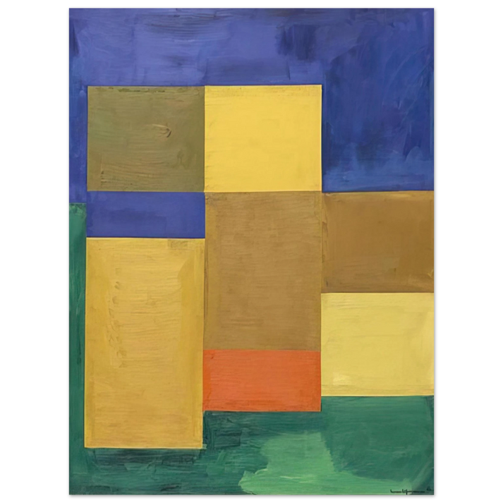 Hans Hofmann - Silent Night 75x100 cm / 30x40inches Fine Art Poster