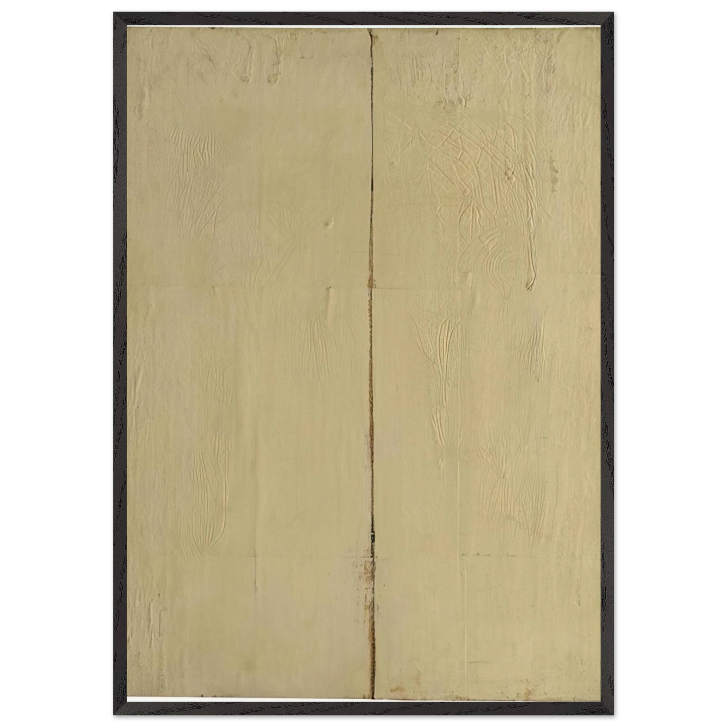 Ciro - 1961 - Mario Schifano 70x100 cm / 28x40 inches Framed Art Print – Black Wooden Frame