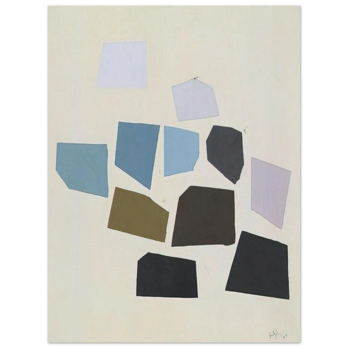 Robert Goodnough - Abstraction - Post-Painterly Abstraction 75x100 cm / 30x40inches Fine Art Poster