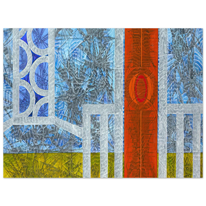 Jimmy Ernst - Epilogue - 1974 75x100 cm / 30x40inches Fine Art Poster