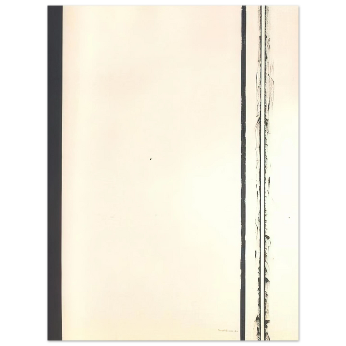 Barnett Newman - The Station of the Cross - Second Station 75x100 cm / 30x40inches Fine Art Poster