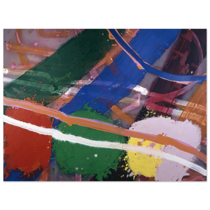 Albert Irvin - Festival - 1983 75x100 cm / 30x40inches Fine Art Poster