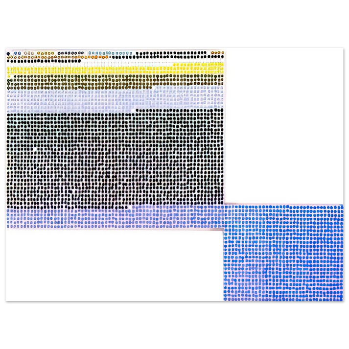 Jennifer Bartlett - Original Fibonacci - 2001 75x100 cm / 30x40inches Fine Art Poster