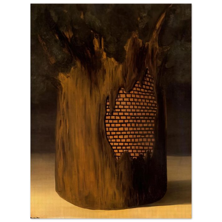 Rene Magritte - THRESHOLD OF FOREST 1926 75x100 cm / 30x40inches Fine Art Poster