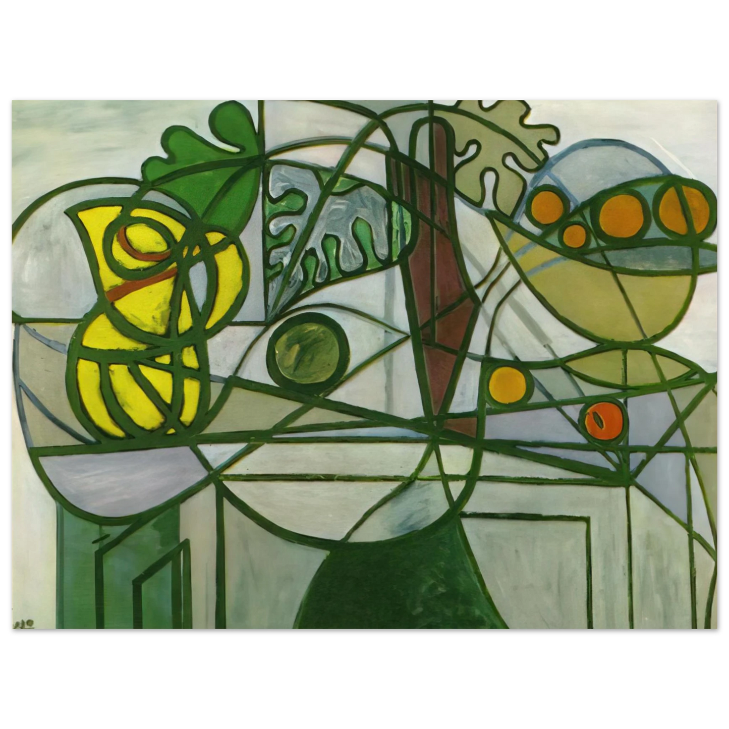 Pablo Picasso - Still life 75x100 cm / 30x40inches Fine Art Poster