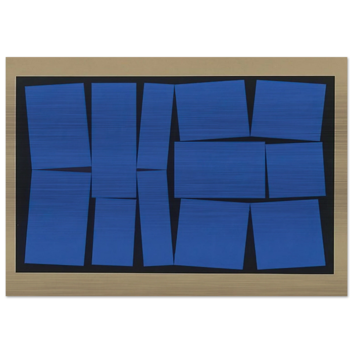 Metaesquema 19 - 1958 - Helio Oiticica Brushed Aluminum Print - 70x100 cm / 28x40 inches | Helio Oiticica Aluminum Print | Helio Oiticica Prints