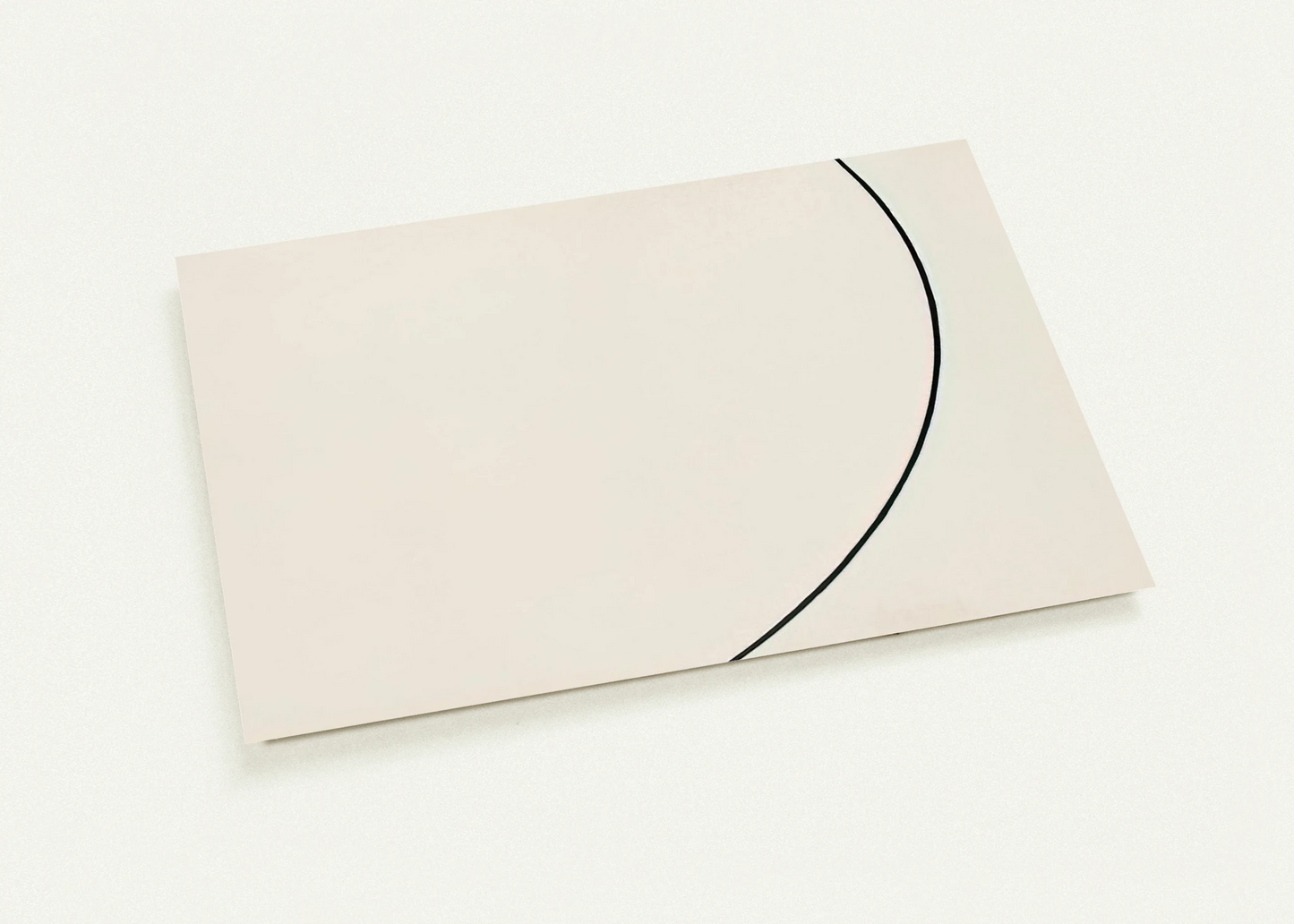 Curve By Ellsworth Kelly Pack of 10 Post Cards | Ellsworth Kelly Post Cards | A6 (10.5 x 14.8 cm) - 4.1 x 5.8 inches