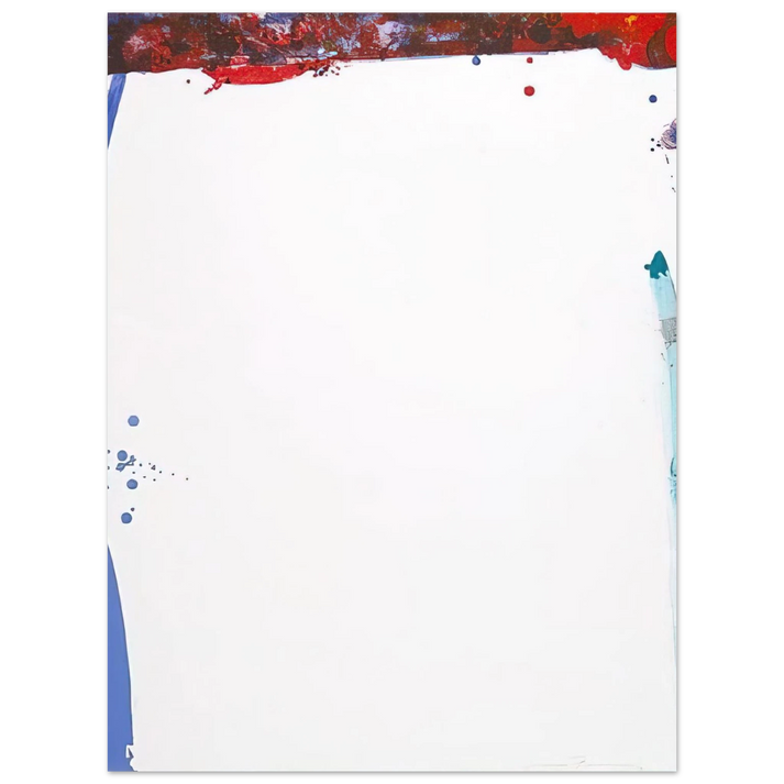 Sam Francis - Chinese Wall L. L101; SF-87 75x100 cm / 30x40inches Fine Art Poster