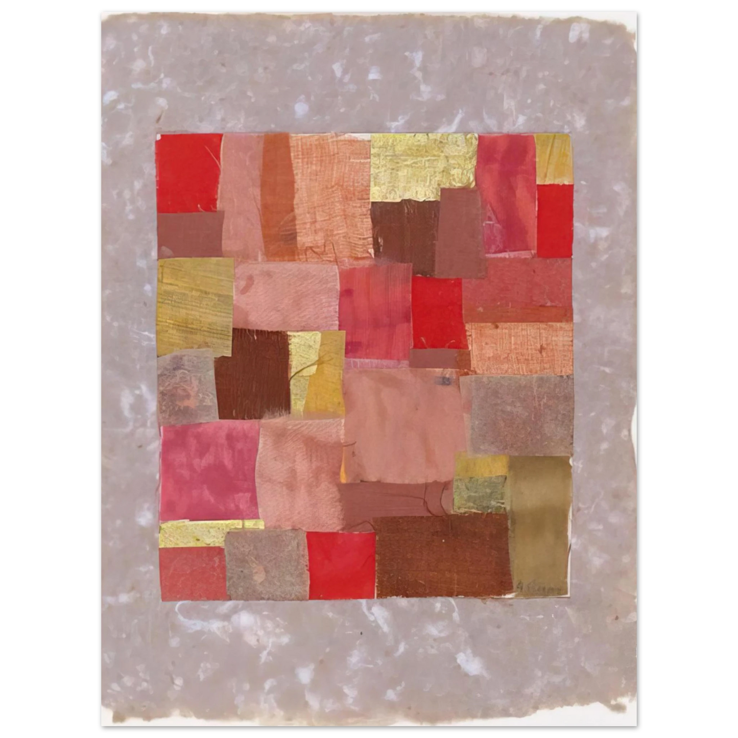 Anne Ryan - Number 587 - 1952 75x100 cm / 30x40inches Fine Art Poster