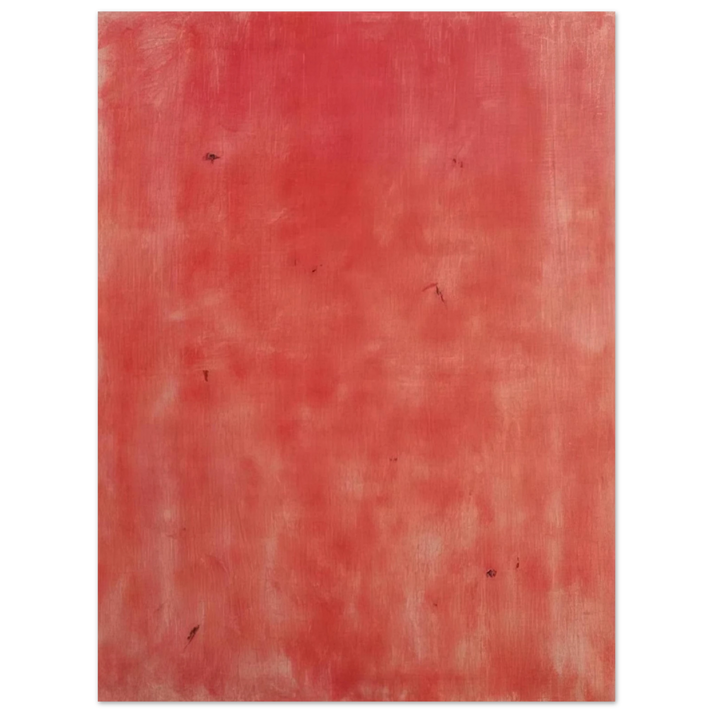Raoul De Keyser - Avondrood evening Glow - 1992 75x100 cm / 30x40inches Fine Art Poster