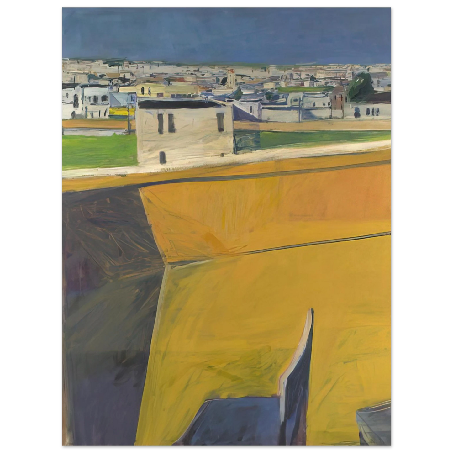 Richard Diebenkorn - Yellow Porch 75x100 cm / 30x40inches Fine Art Poster