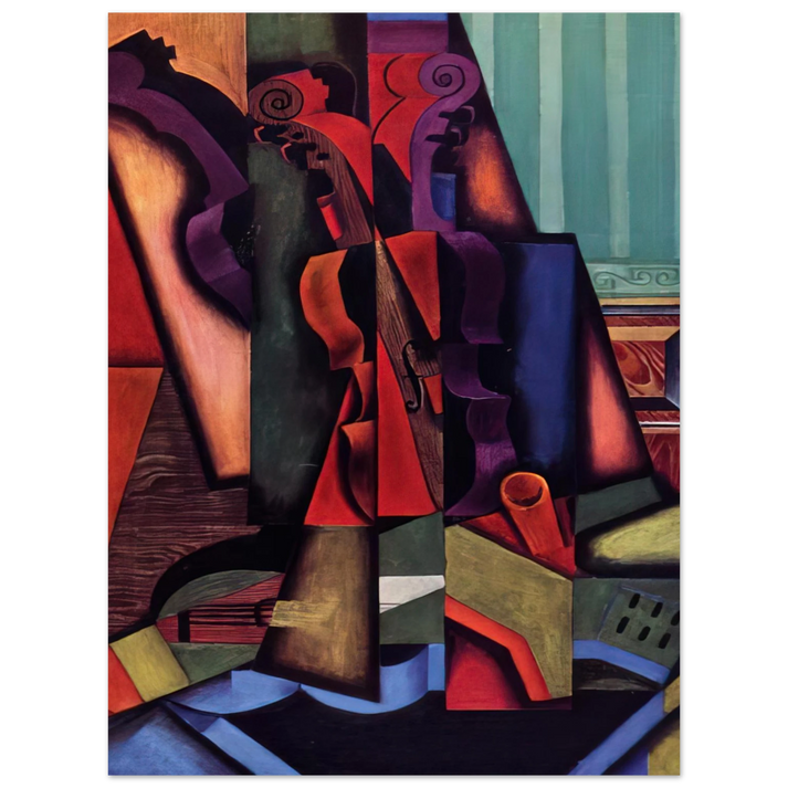 Juan Gris - VIOLIN AND GUITAR 1913 75x100 cm / 30x40inches Fine Art Poster