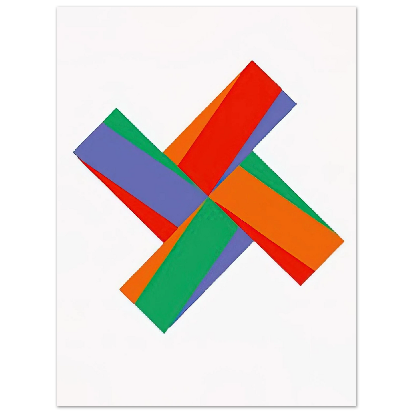 Max Bill - Aus Portfolio Kinderstern - 1989 75x100 cm / 30x40inches Fine Art Poster