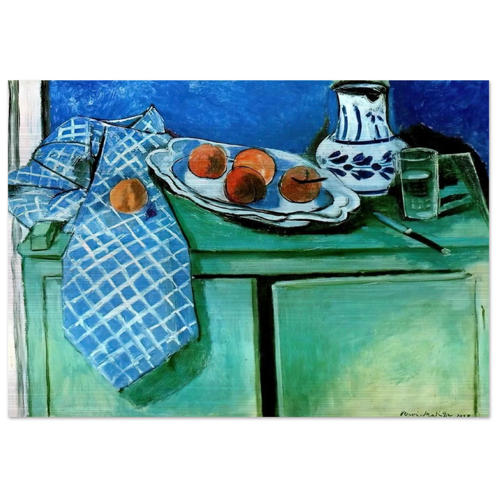 STILL LIFE 5 - Henri Matisse Brushed Aluminum Print - 70x100 cm / 28x40 inches | Henri Matisse Aluminum Print | Henri Matisse Prints