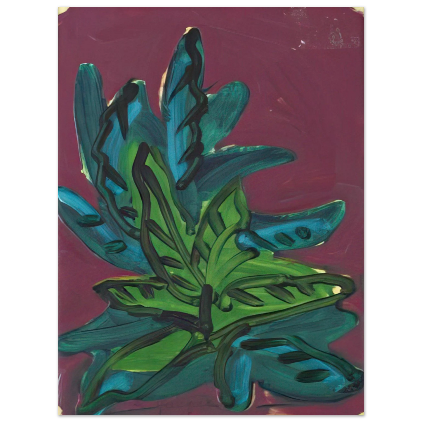 Charles Lapicque - Untitled - Fauvism, Tachisme 75x100 cm / 30x40inches Fine Art Poster