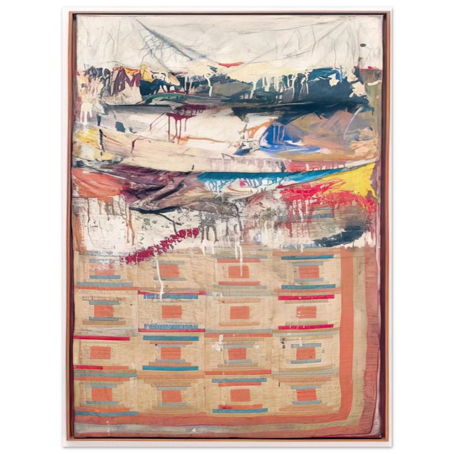 Robert Rauschenberg - BED 75x100 cm / 30x40inches Fine Art Poster