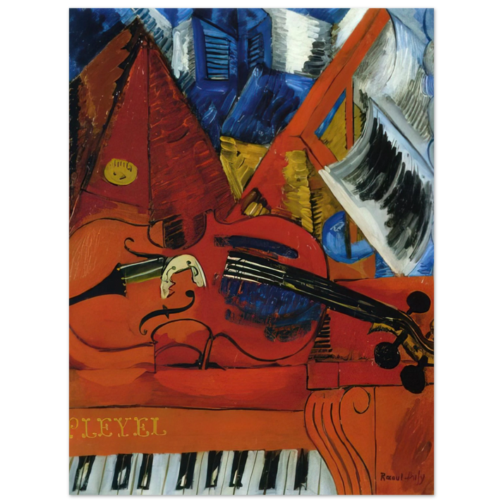 Raoul Dufy - THE VIOLIN 1916 75x100 cm / 30x40inches Fine Art Poster