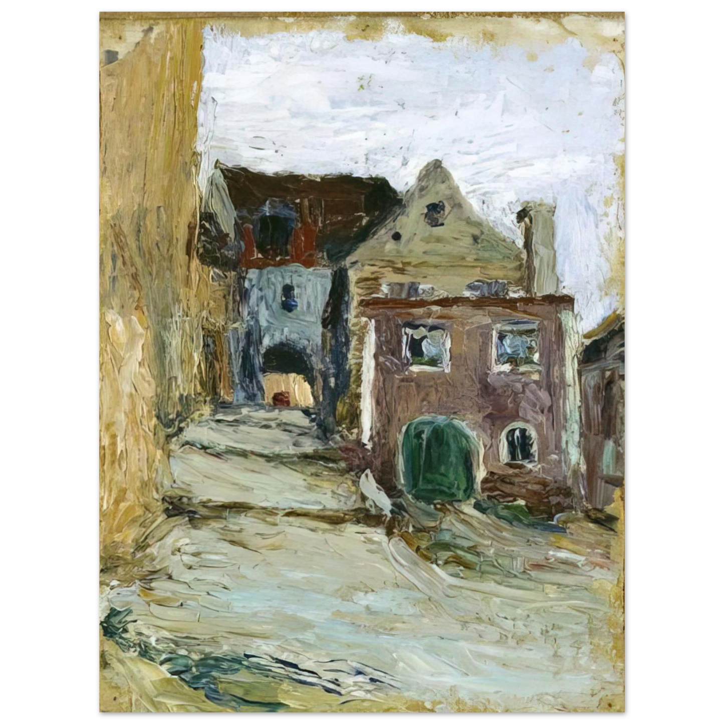 Gabriele Munter - KALMUNZ 75x100 cm / 30x40inches Fine Art Poster