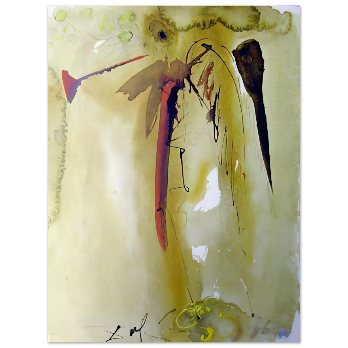 Salvador Dali - VOX CLAMANTIS 1967 75x100 cm / 30x40inches Fine Art Poster